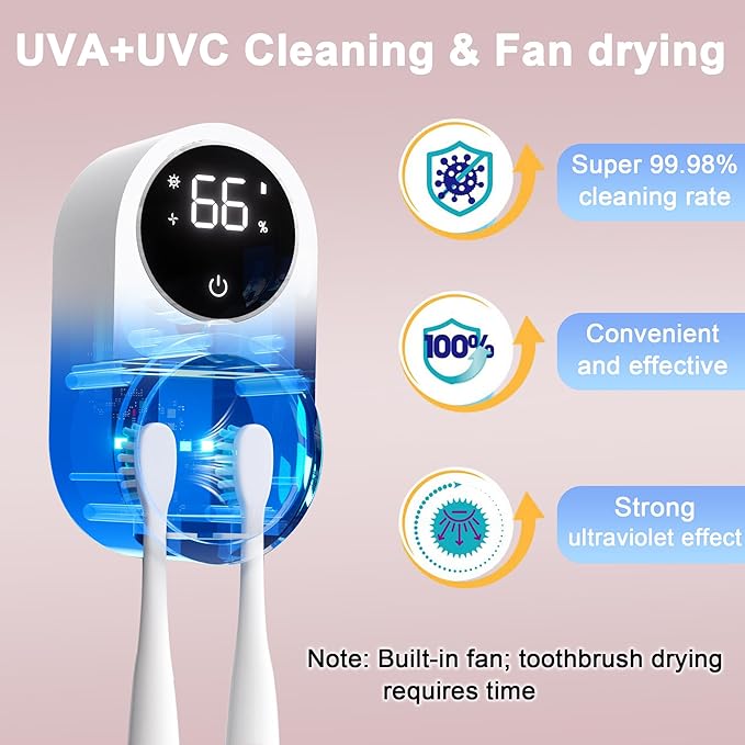 HygieniX™ | Smart UV Sterilization for Toothbrush