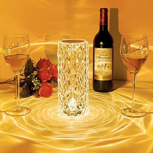 Auralis™ | Geometric Crystal Night Lamp